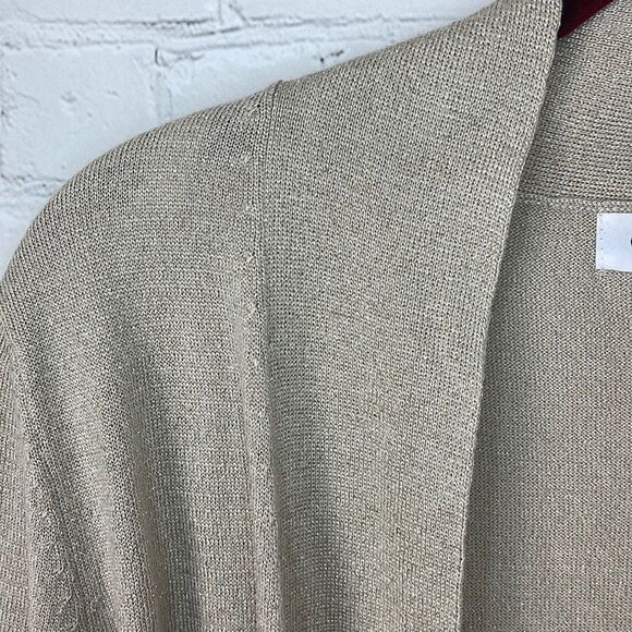 Calvin Klein Beige Cardigan Sweater - Picture 4 of 4